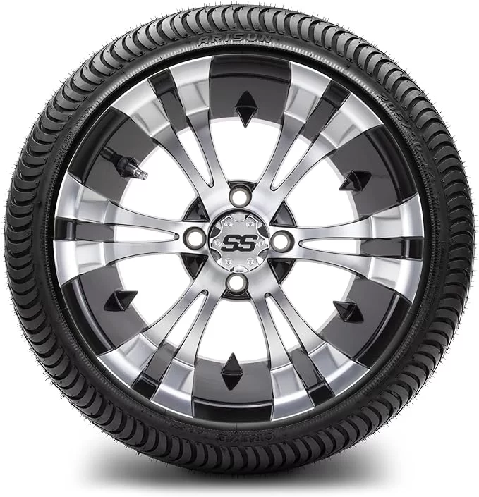 MODZ® Vampire 14″ Golf Cart Wheels and Tires Combo – Set of 4 MODZ® Vampire 14" Golf Cart Wheels and Tires Combo - Set of 4 - Image 2