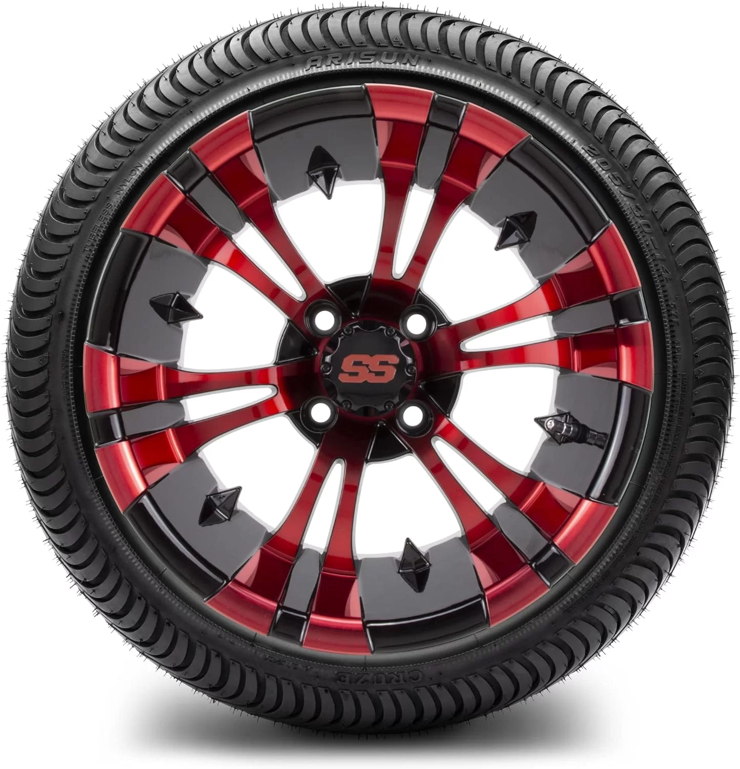 MODZ® Vampire 14″ Golf Cart Wheels and Tires Combo – Set of 4 MODZ® Vampire 14" Golf Cart Wheels and Tires Combo - Set of 4 - Image 5